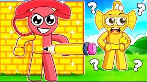 Теле И Бейли СПРУНКИ СТАНОВЯТСЯ такими, какими ИХ РИСУЮТ в Roblox! (суперсемейка)