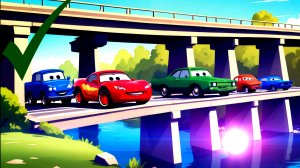 МАШИНКИ РЕМОНТИРУЮТ МОСТ, МУЛЬТФИЛЬМ ДЛЯ ДЕТЕЙ