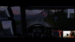 ETS2 стрим с товарищами от 07.05.26. едем в горы.
