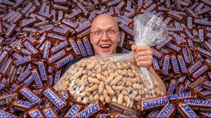 СКОЛЬКО ПОЛУЧИТСЯ SNICKERS ИЗ 1 МЕШКА АРАХИСА ?