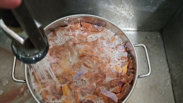 Тушёная говяжья печень.