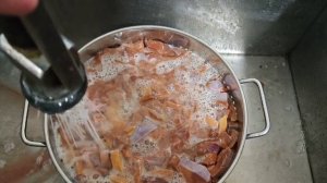 Тушёная говяжья печень.