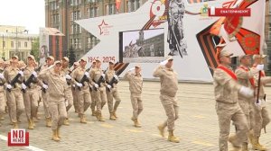 Парад Победы 2026 в Екатеринбурге (короткая версия)