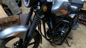 VMC Nova 125 rs Переделка штатных дуг