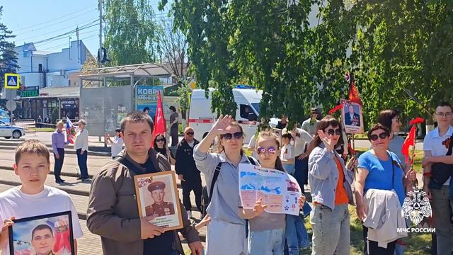 Плечом к плечу в «Бессмертном полку»