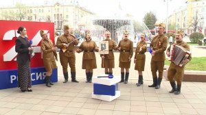 День Победы в Кемерове: открытая студия на Советском проспекте