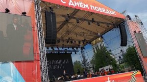 Спектакль-концерт «Время помнить-время жить» на пл. Победы в Калининграде 9 мая 2026