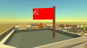 Спуск флага ссср в чикен гане