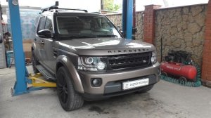 Замена передних стоек стабилизатора на Land Rover Discovery 4 3,0 Ленд Ровер Дискавери 4 2015