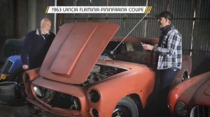 Феррари барнфинд 1952 года выпуска + старинные гоночные автомобили