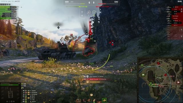 [Fermani wot] Grom ● Один против всех, ПТ-САУ устроил бойню на Фьордах в WOT