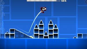 Строю уровень в Geometry Dash день 3