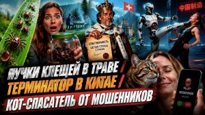 Вы — еда: клещи проснулись / Робот бьёт с ноги / Кот-оберег - безумный дайджест