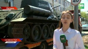 В Казани прошла традиционная акция «Парад у дома ветерана»