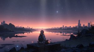 Crimson Horizon - Starlit Solitude