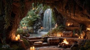 SMUGGLER'S CAVE ｜ 1 HOUR AMBIENT SOUNDSCAPE ｜ DnD, Storytelling, Study, Relaxation, Meditation, ASMR