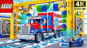 Я построил гигантский грузовик-автомат из конструктора LEGO! 🚛🥤