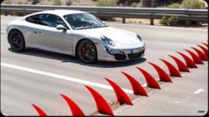 Четвертый этап соревнований «Тачки против шипов» в BeamNG Drive!