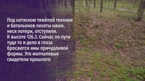 Неизвестные бои в Сосновке