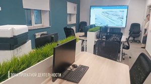 Дизайн интерьера офисного центра ЦОПП в Сургуте | обзор и отзыв