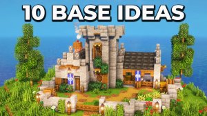 10 идей для стартовой базы в Minecraft на выживание