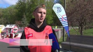 Участники забега «Беги, герой!» готовятся к старту