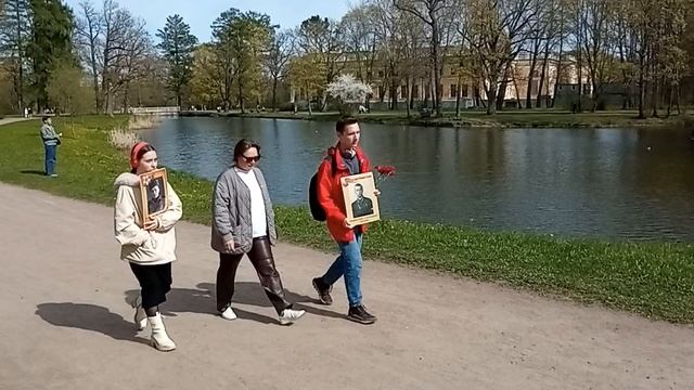 09-05-2026 Бессмертный полк в Пушкине.