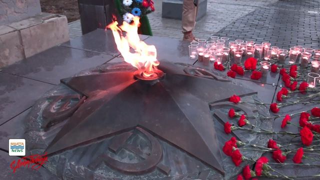 Всероссийская акция "Свеча памяти" в с. Бердигестях