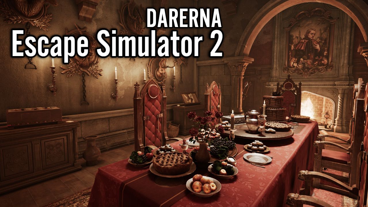 Escape Simulator 2 (4) Пришли на ПИР к вампирам! Едят меня