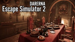 Escape Simulator 2 (4) Пришли на ПИР к вампирам! Едят меня