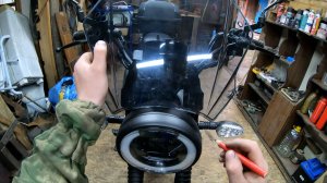 VMC nova 125 rs замена штатного ветрового стекла