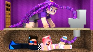 😰ШЕДИ И ЛЕСКА СБЕЖАЛИ ОТ ЛИЛИ ЛАВБРЕЙДЗ В МАЙНКРАФТ! ШЕДИ МЕН MINECRAFT