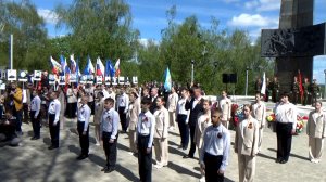 Митинг в городе Вязники, посвященный 81-й годовщине Победы в Великой Отечественной войне