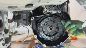 Замена сцепления BMW K1200RS, K1200GT, (K41) ч. 2
