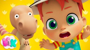 Comme un Dinosaure !  Boum Boum Boum  Chanson pour Enfants | HeyKids en Français