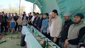 Открытие турнира по вольной борьбе в честь 81 годавшине ВОВ и помяти Джаватханова Г.М.