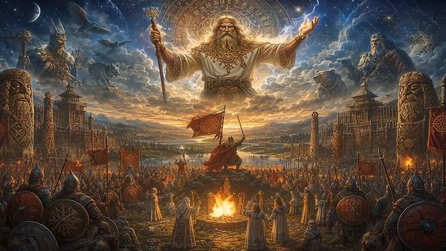 ПЕСНЬ О ВЕЛИКОЙ БИТВЕ И СОТВОРЕНИИ МИРА В ЗВЁЗДНОМ ХРАМЕ