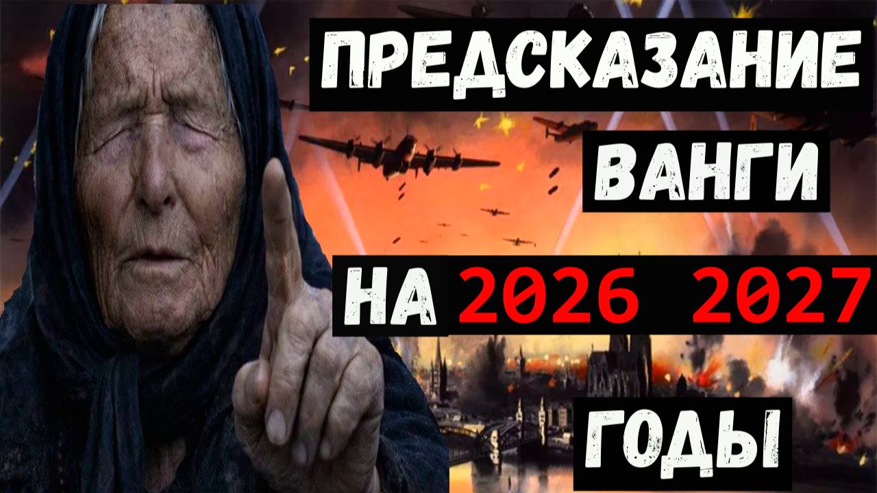 Предсказания Ванги на 2026  2027 год.