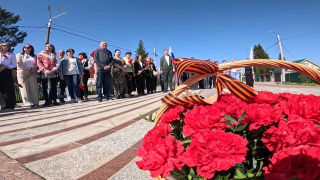 май 2026 . возложение цветов к памятному мемориалу Прасковье Володичкиной. СОКПТД