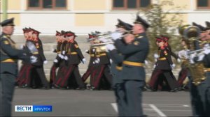 Парад и Бессмертный полк сегодня провели в Иркутском суворовском военном училище