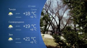 Прогноз погоды на 13.05.2026