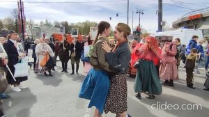 Атмосфера перед «Бессмертным полком». 2026. Город-герой Ленинград.