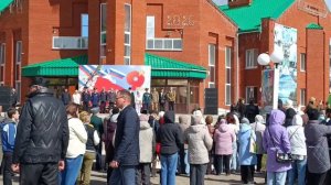 Моменты праздника 9 мая   в селе Николо- Березовка.