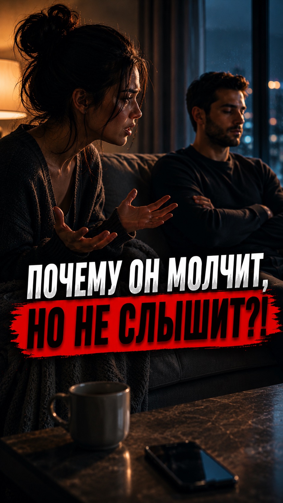 Почему мужчина не спорит и всегда соглашается