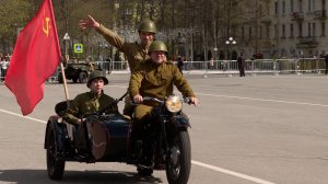 Торжественное шествие в честь Дня Победы