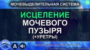 ✨ МОЩНЫЙ Саблиминал для МОЧЕВОГО ПУЗЫРЯ + Уретры 🌊 Исцеление, Облегчение, Восстановление Функций ✅