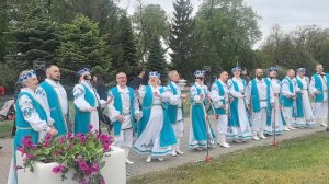 Выступление народного коллектива на 9 Мая. Брест.