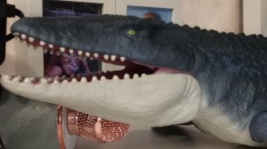 обзор на мозазавра mattel