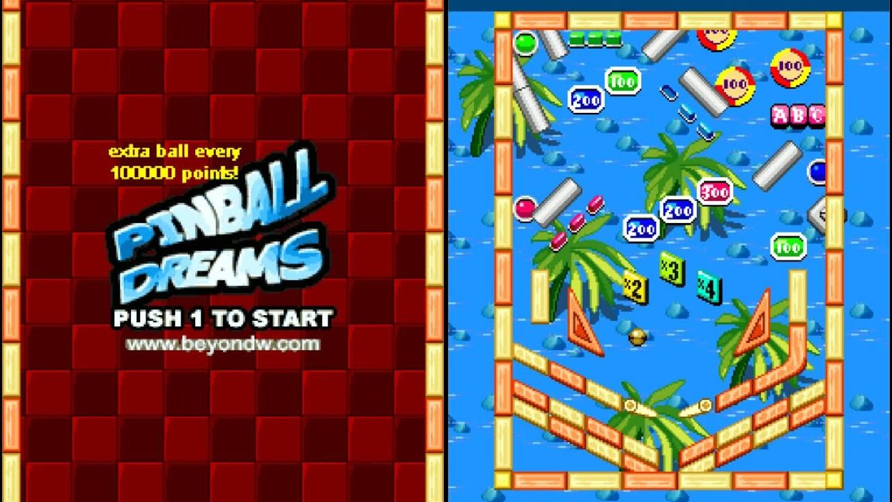Pinball Dreams JAVA GAME (beyondw.com 2003) смотреть онлайн