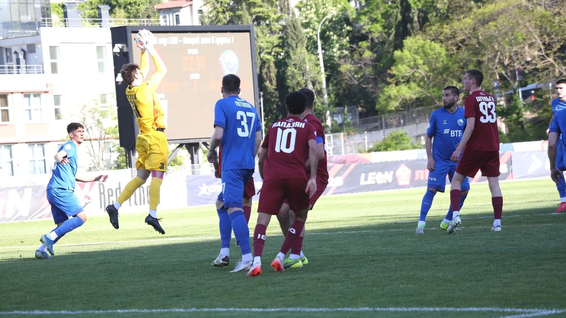 LEON - Вторая лига Б, группа 1. 7-й тур. «Рубин Ялта» – «Севастополь» 1:0. Видеообзор